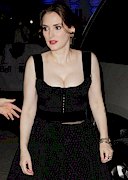 Winona Ryder showing cleavage