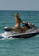 Nude Jet Skiing