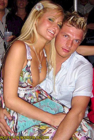 paris hilton nip slip