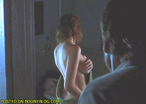 Scarlett Johansson grabbing boobs