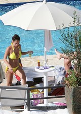Alessia Macari in a bikini