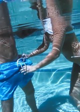 Underwater sex