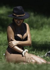 Arianna Ajtar in a bikini
