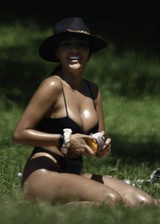 Arianna Ajtar in a bikini