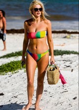 Ashley James in a bikini