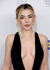 Ava Max boobs cleavage