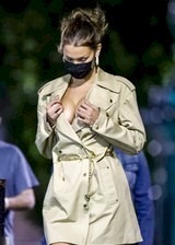 Bella Hadid cleavage