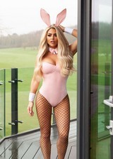 Bianca Gascoigne sexy bunny