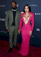 Cardi B cleavage