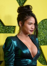 Cassie Ventura cleavage