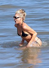 Charlotte McKinney bikini sideboob