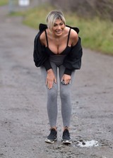 Chloe Ferry cleavage