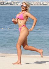 Chloe Ferry in a tiny bikini