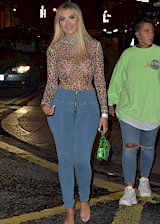 Chloe Ferry see through