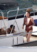 Chrissy Teigen in a swimsuit