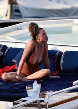 Chrissy Teigen in a swimsuit