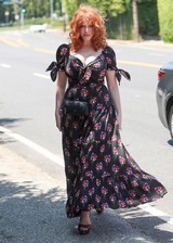 Christina Hendricks cleavage