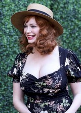 Christina Hendricks cleavage