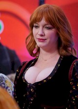 Christina Hendricks cleavage