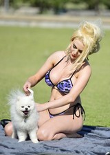 Courtney Stodden in a bikini