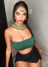 Busty Indian model