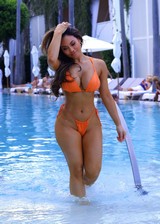 Daphne Joy in a bikini