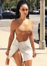 Draya Michele see through