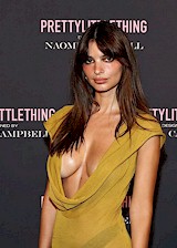 Emily Ratajkowski boobs cleavage