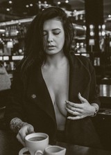 Evgenia Talanina big boobs in public