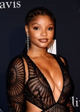 Halle Bailey big boobs