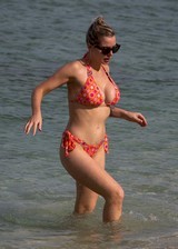 Helen Flanagan bikini boobs