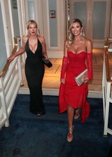 Helen Flanagan and Christine McGuinness cleavage