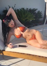 Iva Kovacevic in a bikini