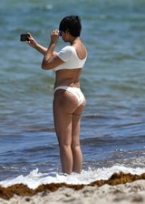 Jackie Cruz in a bikini