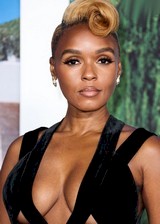 Janelle Monae tits cleavage