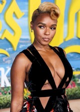 Janelle Monae tits cleavage