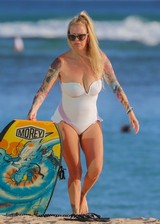 Jenna Jameson in a swimsuit