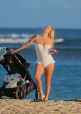 Jenna Jameson in a swimsuit