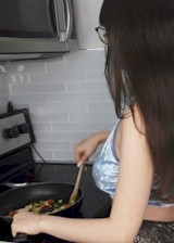 Jessica Starling kitchen sex