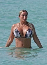 Katie Price in a bikini