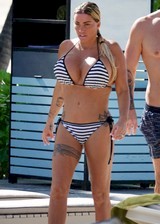 Katie Price in a bikini