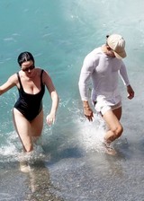 Katy Perry boobs in a swimsuit