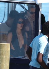 Kim Kardashian cleavage