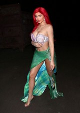 Kylie Jenner as a mermaid