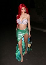 Kylie Jenner as a mermaid