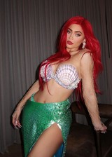 Kylie Jenner as a mermaid