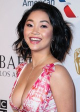 Lana Condor cleavage