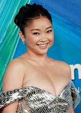 Lana Condor cleavage