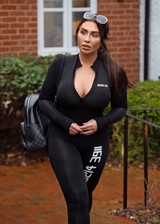 Lauren Goodger cleavage