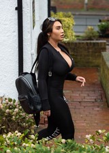 Lauren Goodger cleavage